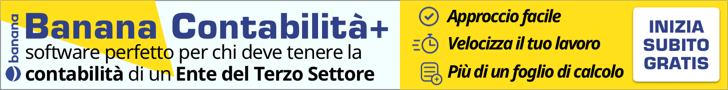 Software perfetto per chi deve tenere la contabilità di un Ente del Terzo Settore.