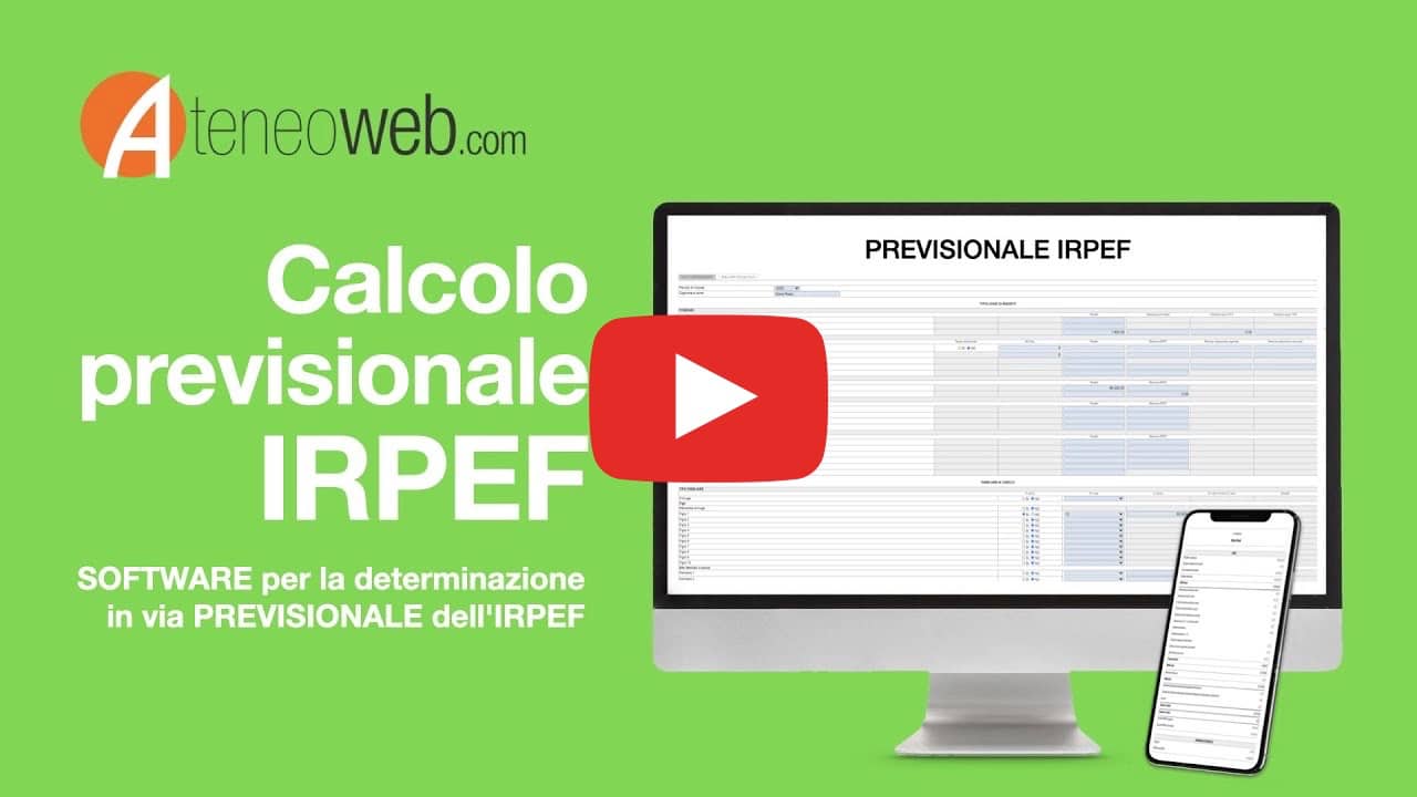 Calcolo previsionale IRPEF