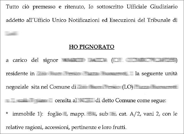 Fac simile precetto su decreto di liquidazione ctu