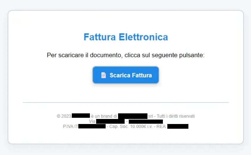 campagna phishing Windows